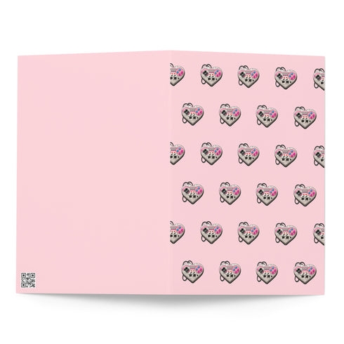Video Gamer Valentine's Day Greeting Card